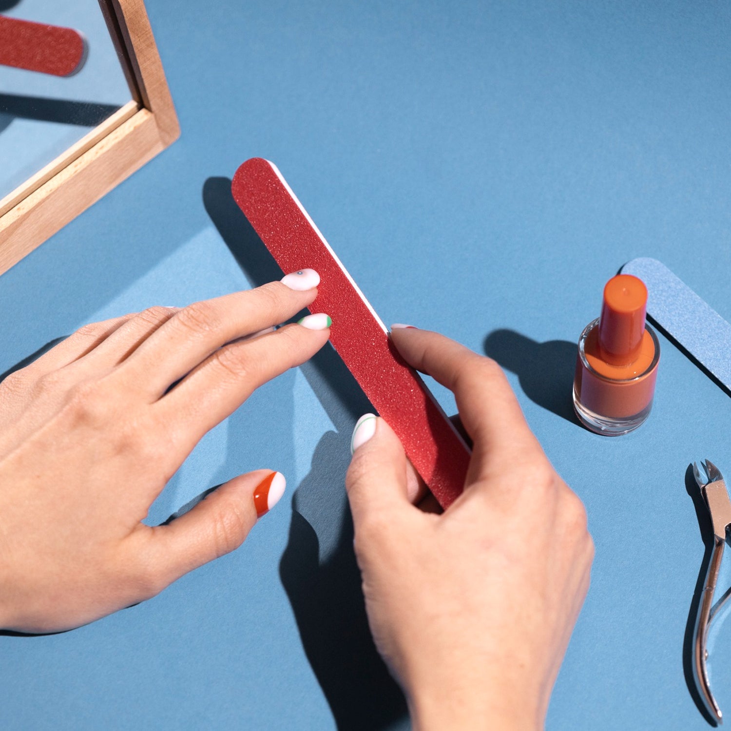 Professional Nail Filer Double Sided For Nail Shaper Nail File (1 Pc) Professional Nail Filer Double Sided For Nail Shaper Nail File (1 Pc)